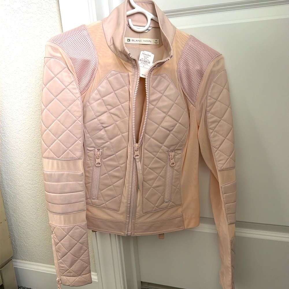 NWT Blanc Noir Moto Jacket